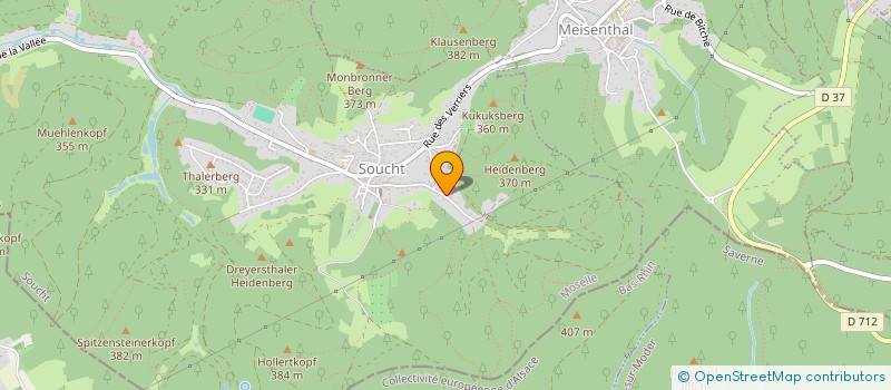 localisation de l'entreprise MONSIEUR LUDOVIC MAILFERT  SOUCHT