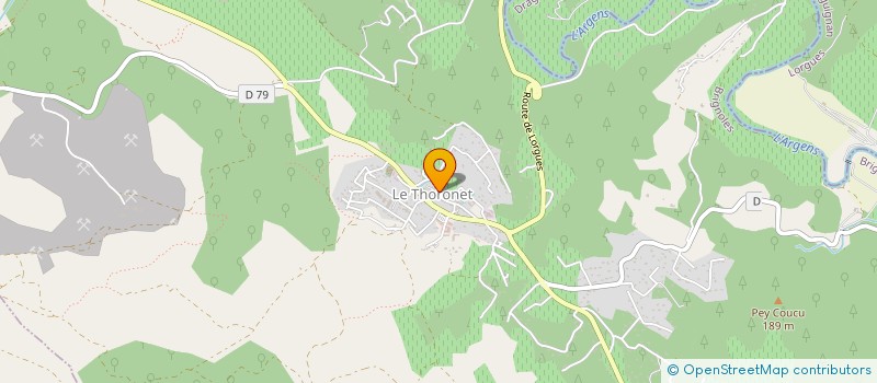 localisation de l'entreprise MONSIEUR LUDOVIC MAIRE  LE THORONET
