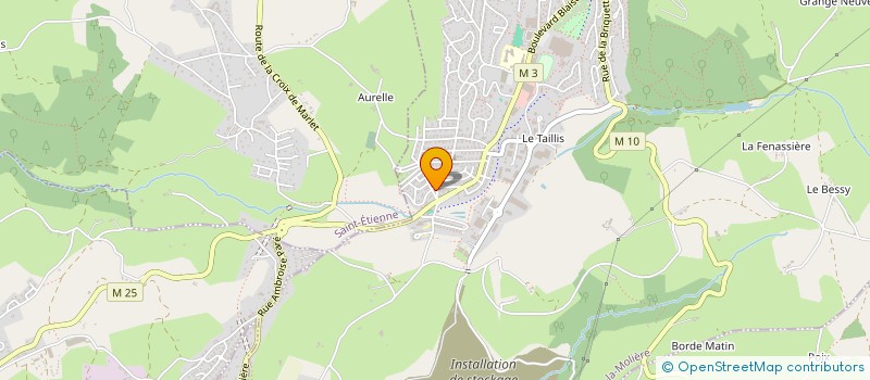 localisation de l'entreprise MONSIEUR LUDOVIC MALLET à ROCHE-LA-MOLIERE