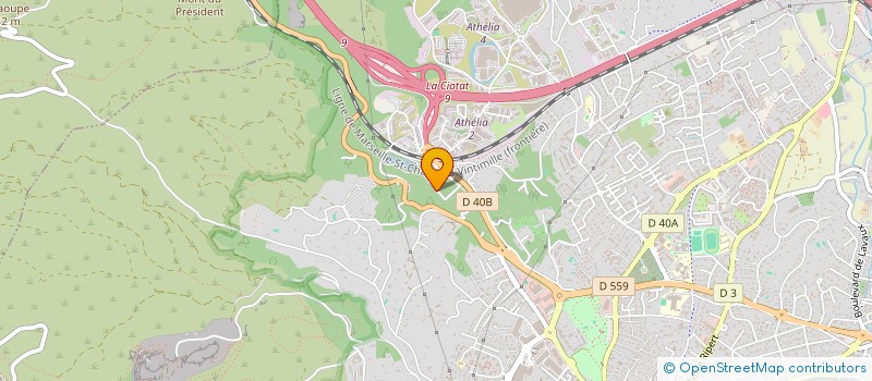 localisation de l'entreprise MONSIEUR LUDOVIC MANCINI  LA CIOTAT