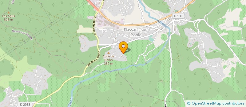 localisation de l'entreprise MONSIEUR LUDOVIC MANFE à FLASSANS-SUR-ISSOLE