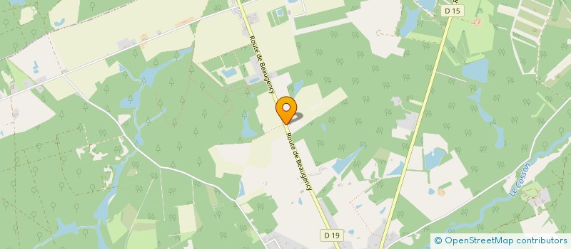 localisation de l'entreprise MONSIEUR LUDOVIC MANNONI à LIGNY-LE-RIBAULT