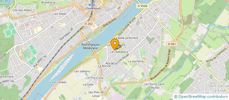 localisation de l'entreprise MONSIEUR LUDOVIC MANSET à BLOIS