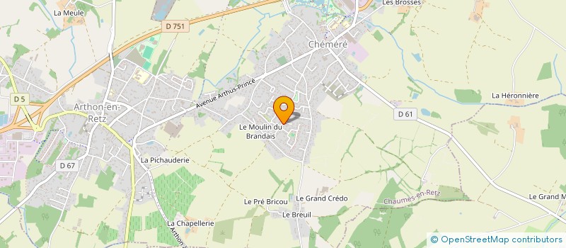localisation de l'entreprise MONSIEUR LUDOVIC MAQUIGNEAU à CHAUMES-EN-RETZ