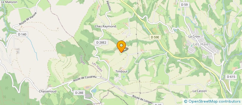 localisation de l'entreprise MONSIEUR LUDOVIC MARAS  LES HAIES