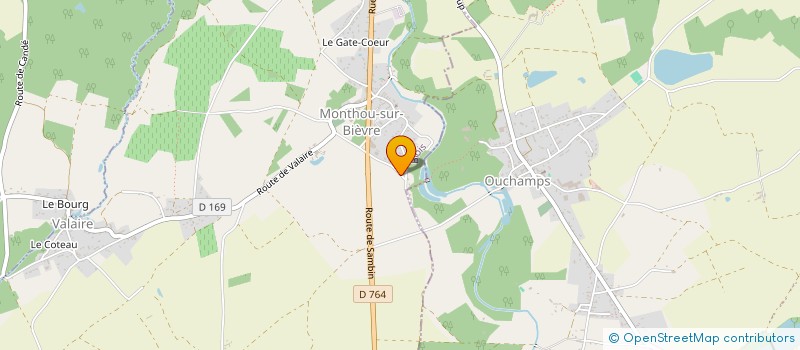 localisation de l'entreprise MONSIEUR LUDOVIC MARCADIER  MONTHOU-SUR-BIEVRE