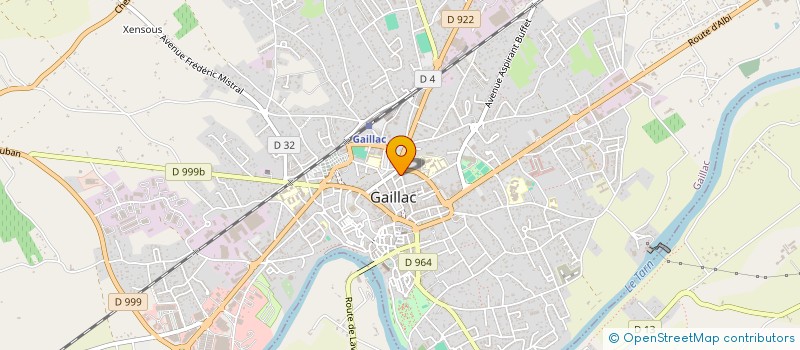localisation de l'entreprise MONSIEUR LUDOVIC MARCHANDISE à GAILLAC