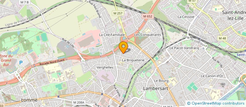 localisation de l'entreprise MONSIEUR LUDOVIC MARCHANT à LAMBERSART