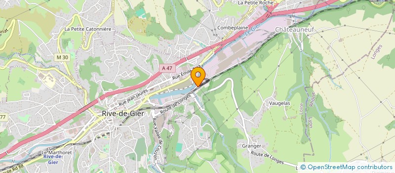 localisation de l'entreprise MONSIEUR LUDOVIC MARCOCCIO  SAINTE-CROIX-EN-JAREZ