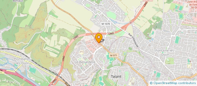 localisation de l'entreprise MONSIEUR LUDOVIC MARECHAL  TALANT