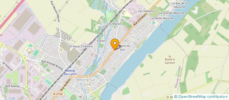 localisation de l'entreprise MONSIEUR LUDOVIC MARELLE à MEUNG-SUR-LOIRE