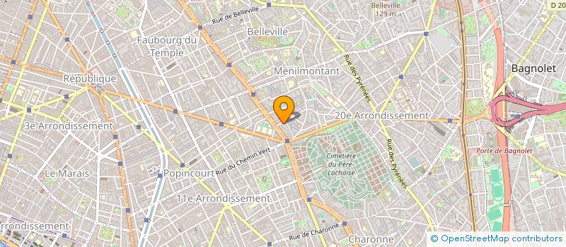 localisation de l'entreprise MONSIEUR LUDOVIC MARIE SAINTE  PARIS