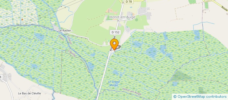 localisation de l'entreprise MONSIEUR LUDOVIC MARIETTE  HOTOT-EN-AUGE