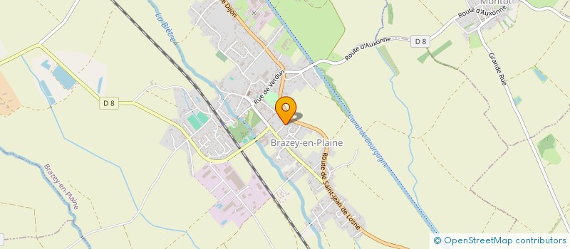 localisation de l'entreprise MONSIEUR LUDOVIC MARIN  BRAZEY-EN-PLAINE