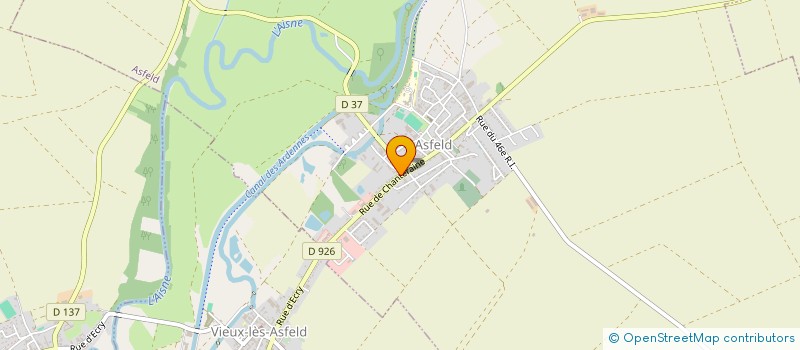 localisation de l'entreprise MONSIEUR LUDOVIC MARTEL  AIRE