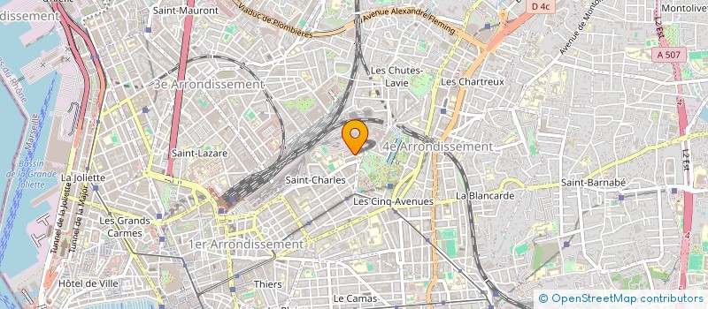 localisation de l'entreprise MONSIEUR LUDOVIC MARTINS à MARSEILLE