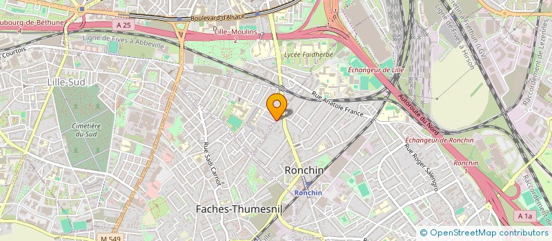 localisation de l'entreprise MONSIEUR LUDOVIC MASQUELIER à LILLE