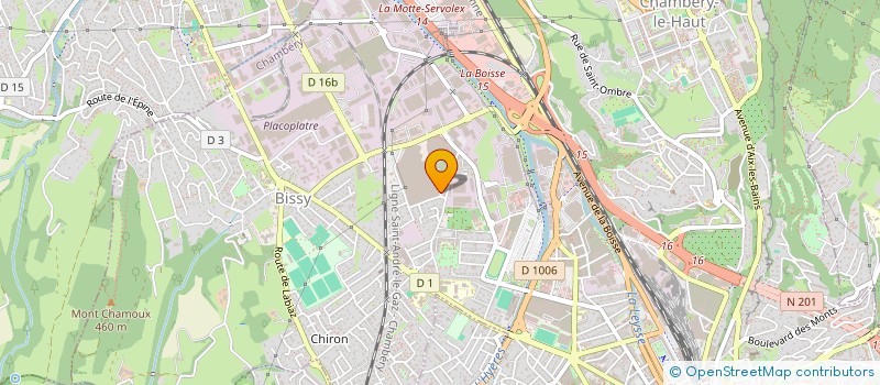 localisation de l'entreprise MONSIEUR LUDOVIC MASSARIA  LA RAVOIRE