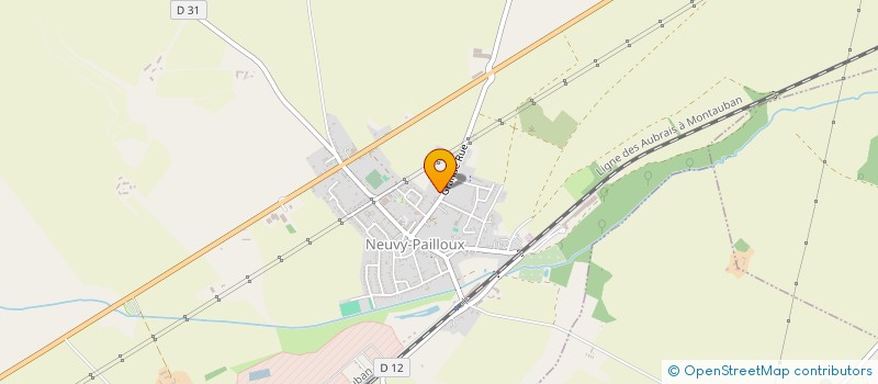 localisation de l'entreprise MONSIEUR LUDOVIC MASSET à NEUVY-PAILLOUX