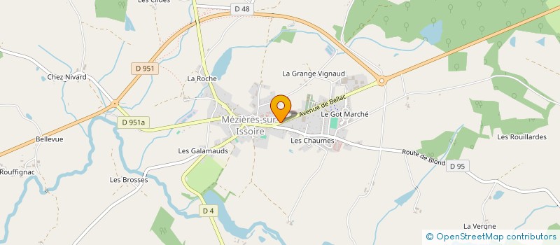 localisation de l'entreprise MONSIEUR LUDOVIC MASSON  VAL D'ISSOIRE