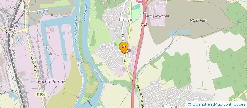 localisation de l'entreprise MONSIEUR LUDOVIC MATHI  ILLANGE