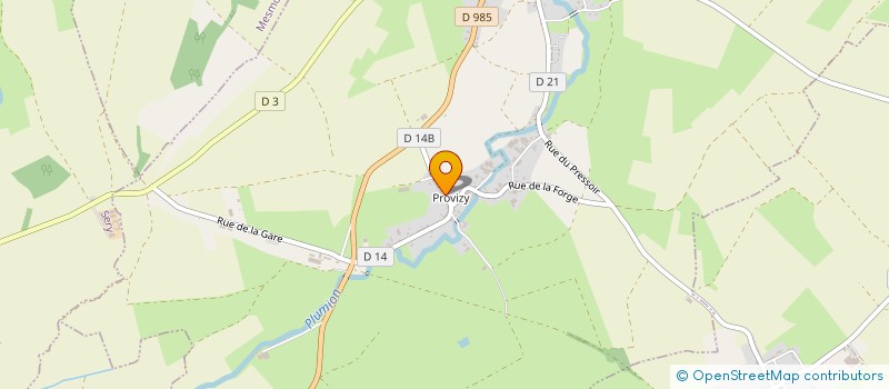 localisation de l'entreprise MONSIEUR LUDOVIC MATHIEU  NOVION-PORCIEN