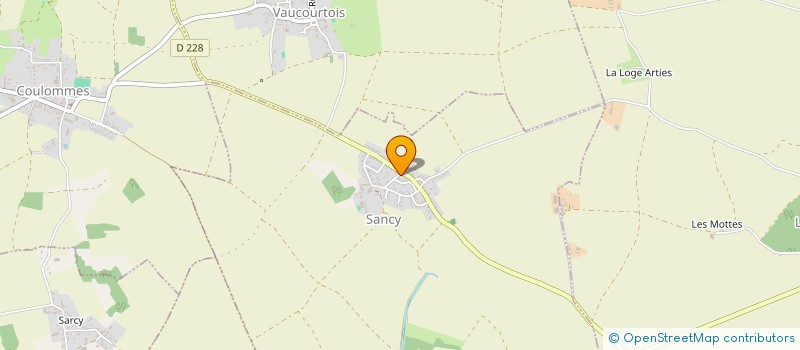 localisation de l'entreprise MONSIEUR LUDOVIC MATHIEU  SANCY