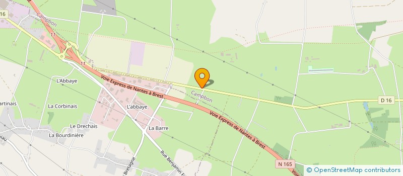 localisation de l'entreprise MONSIEUR LUDOVIC MAZIN à CAMPBON