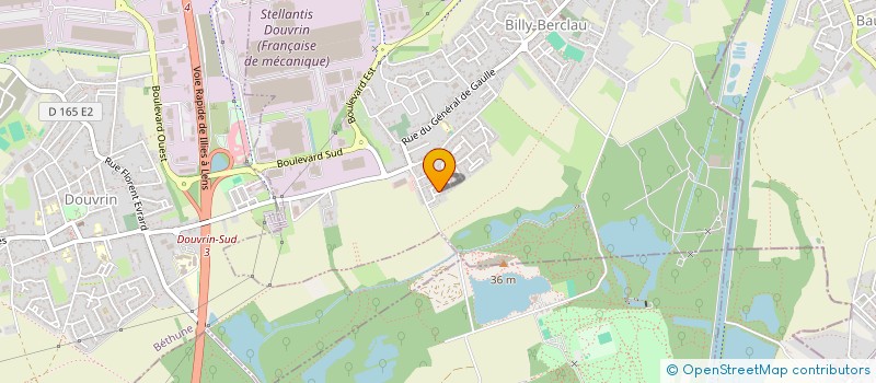 localisation de l'entreprise MONSIEUR LUDOVIC MEEUNES  BEUVRY