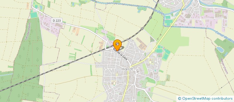 localisation de l'entreprise MONSIEUR LUDOVIC MENNESSIER  HRDT