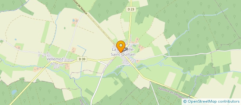 localisation de l'entreprise MONSIEUR LUDOVIC MERCIER  CUGNEY