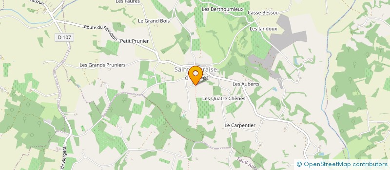 localisation de l'entreprise MONSIEUR LUDOVIC METEYER à ST-CAPRAISE-D EYMET