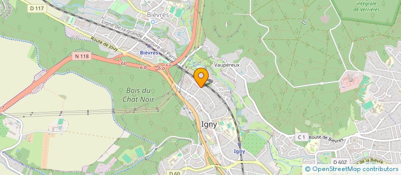localisation de l'entreprise MONSIEUR LUDOVIC METIVIER à IGNY