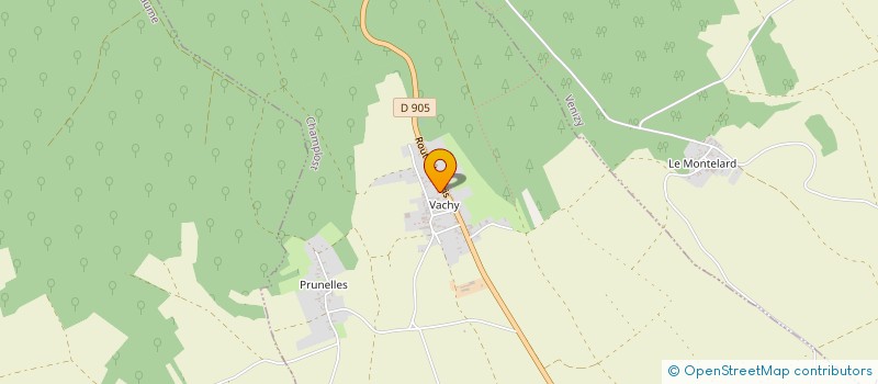 localisation de l'entreprise MONSIEUR LUDOVIC MEYER  CHAMPLOST