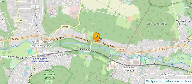 localisation de l'entreprise MONSIEUR LUDOVIC MICHAUX  SAINT-REMY-LES-CHEVREUSE