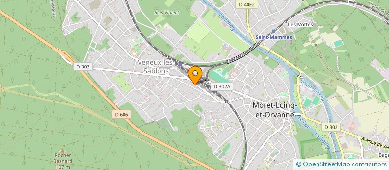 localisation de l'entreprise MONSIEUR LUDOVIC-MICHEL FAURE  MORET-LOING-ET-ORVANNE