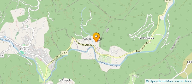 localisation de l'entreprise MONSIEUR LUDOVIC MILLON  LASALLE