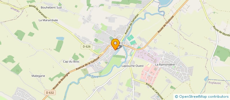 localisation de l'entreprise MONSIEUR LUDOVIC MINEO à LOMBEZ