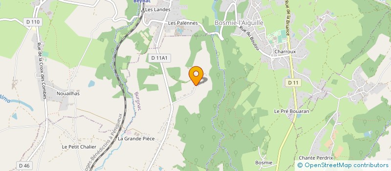 localisation de l'entreprise MONSIEUR LUDOVIC MINGOT à BURGNAC