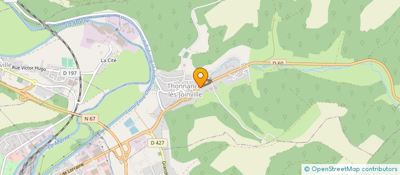 localisation de l'entreprise MONSIEUR LUDOVIC MINOT DAVEZAC à THONNANCE-LES-JOINVILLE
