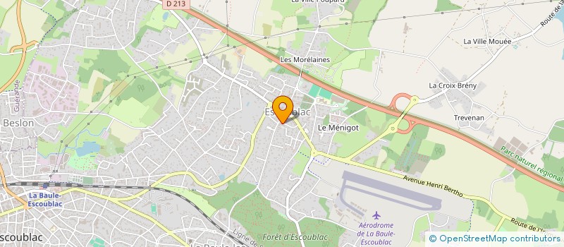 localisation de l'entreprise MONSIEUR LUDOVIC MOINE à LA BAULE-ESCOUBLAC