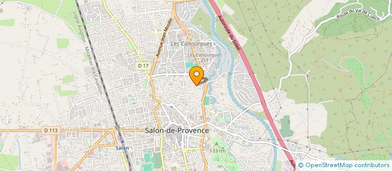 localisation de l'entreprise MONSIEUR LUDOVIC MONTANIER à SALON-DE-PROVENCE