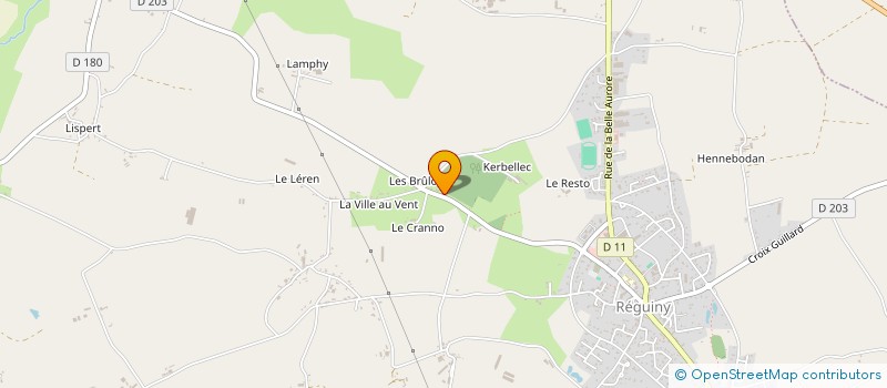 localisation de l'entreprise MONSIEUR LUDOVIC MORDELET  MOREAC