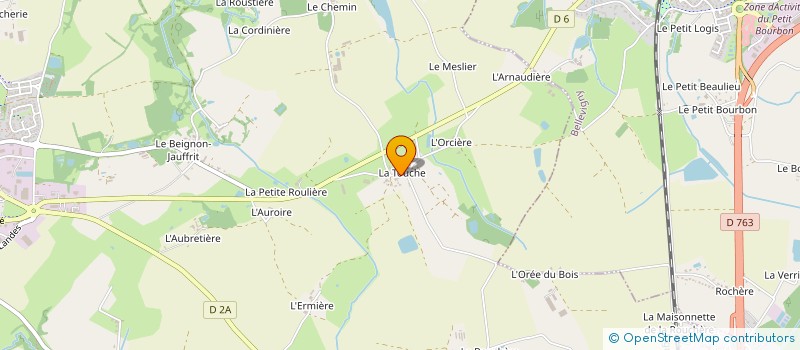 localisation de l'entreprise MONSIEUR LUDOVIC MOTTE à LE POIRE-SUR-VIE