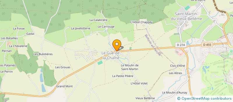 localisation de l'entreprise MONSIEUR LUDOVIC MOUTEAU à BELFORET-EN-PERCHE