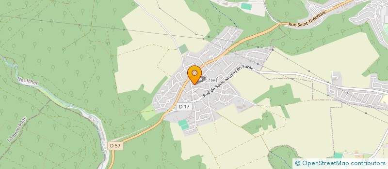 localisation de l'entreprise MONSIEUR LUDOVIC MULE  RANGUEVAUX