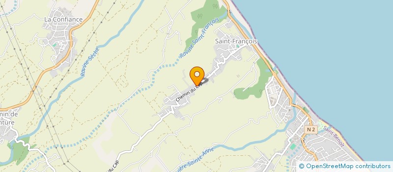 localisation de l'entreprise MONSIEUR LUDOVIC MUSSARD  SAINT-BENOIT