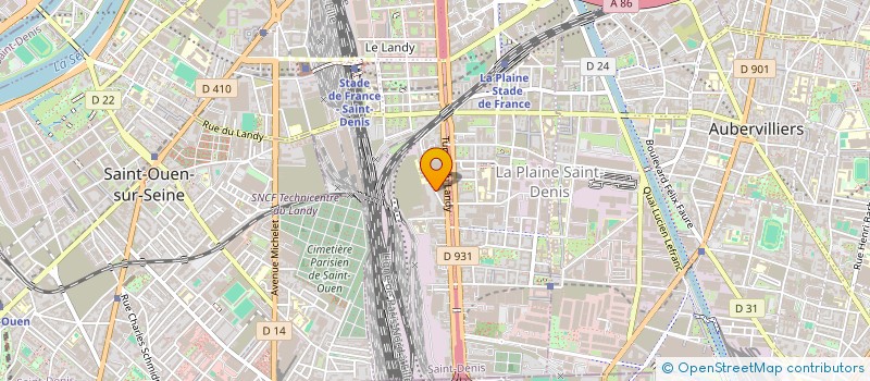 localisation de l'entreprise MONSIEUR LUDOVIC NANKO TSAFACK  SAINT-DENIS