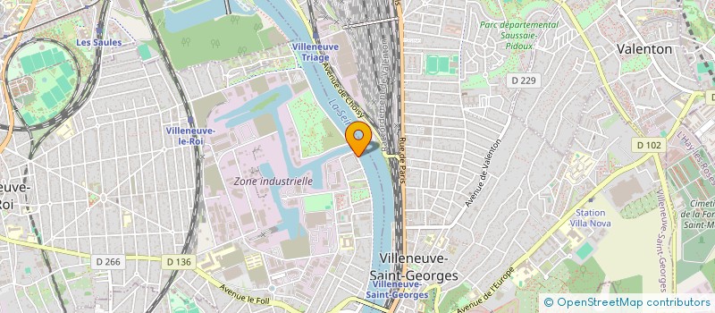 localisation de l'entreprise MONSIEUR LUDOVIC NARBONNAIS à VILLENEUVE-LE-ROI