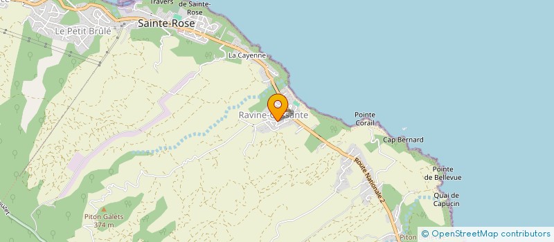 localisation de l'entreprise MONSIEUR LUDOVIC NATIVEL  SAINTE-ROSE